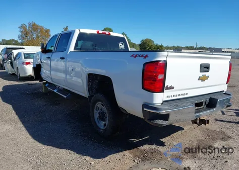 2015 Chevrolet Silverado 2500Hd Wt из США, поврежденный, VIN 1GC1KUEG7FF557005